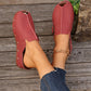 Damen Komfort-Peep-Toe-Plattform-Sandaletten