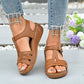 Trendige, bequeme Sandalen aus Leder für Damen