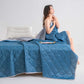 ❄️Breathable Bedruckte waschbare Sommer Kühlung Comforter💤Kein Pilling, bequem und atmungsaktiv, antibakteriell
