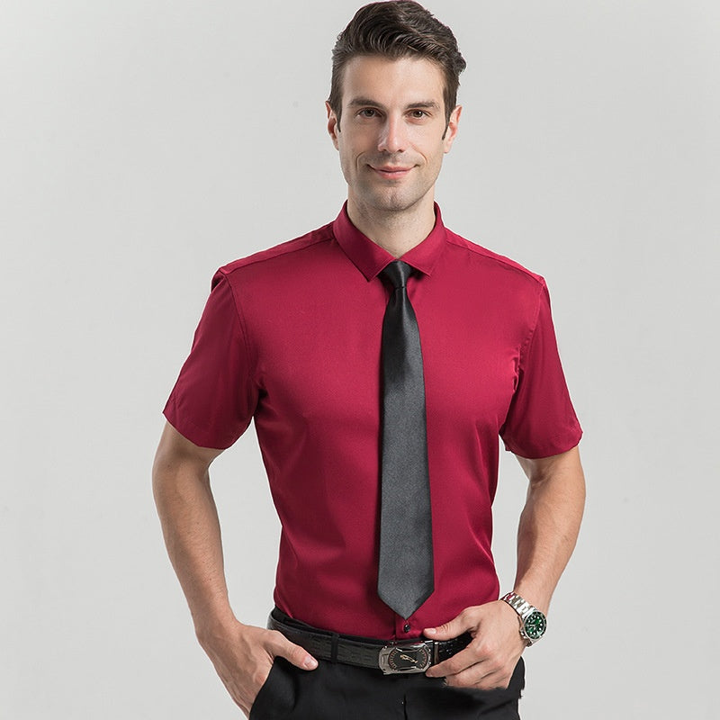 🔥Men's Stretch Short Sleeve Shirt