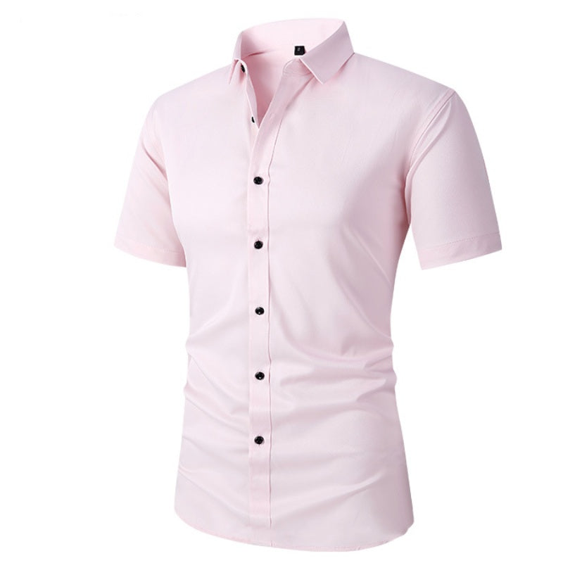 🔥Men's Stretch Short Sleeve Shirt