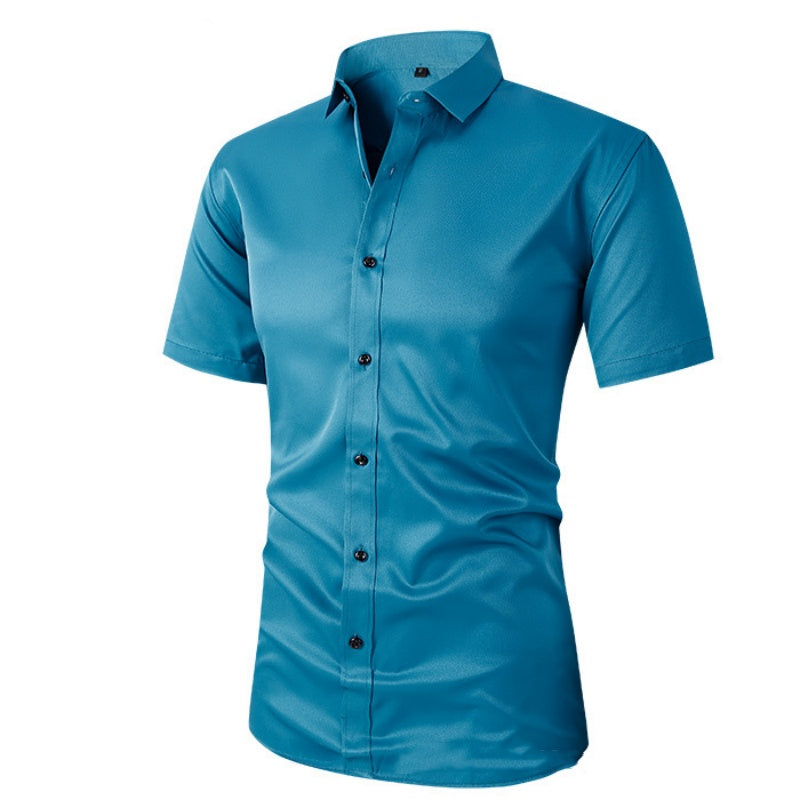 🔥Men's Stretch Short Sleeve Shirt