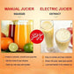 🍋🍊Heißer Verkauf🍹Edelstahl Manueller Entsafter Handfruchtpresse
