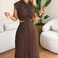 ⏳Begrenzte Zeit 50% Rabatt💥Elegantes Kleid mit geteilten Ärmeln für Damen