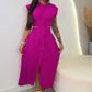⏳Begrenzte Zeit 50% Rabatt💥Elegantes Kleid mit geteilten Ärmeln für Damen