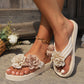 ⏳Begrenzte Zeit 50% Rabatt💥🌸Rutschfeste Strandsandalen für Damen mit floralen Details💖