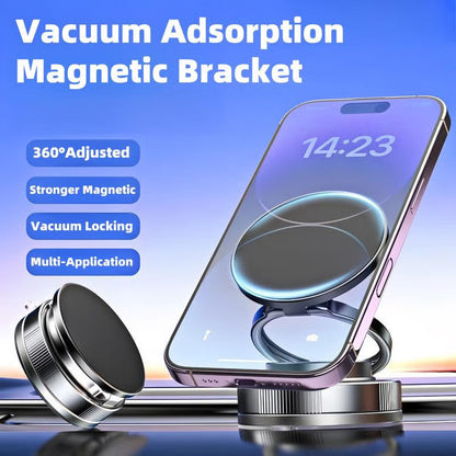📢📢50% OFF !!!⏰🔥🔄360° Adjustable Vacuum Magnetic Phone Holder📱🚗
