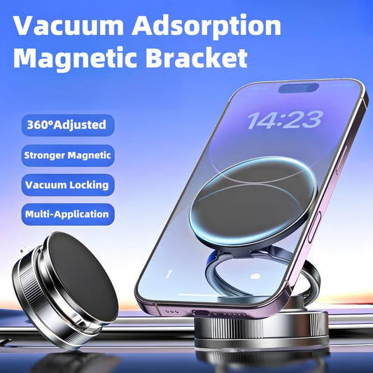 📢📢50% OFF !!!⏰🔥🔄360° Adjustable Vacuum Magnetic Phone Holder📱🚗