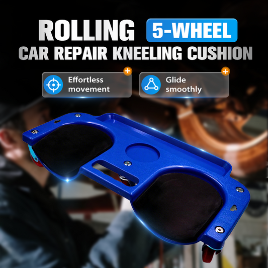 5-Rad-Rollwagen-Reparatur-Kniekisse