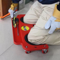 5-Rad-Rollwagen-Reparatur-Kniekisse