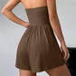 Bequemer und stilvoller trägerloser Jumpsuit