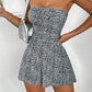 Bequemer und stilvoller trägerloser Jumpsuit