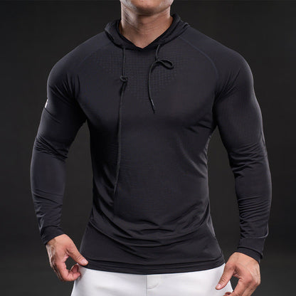 Men's Trendy Ice Silk Quick-Dry Athletic Hoodie