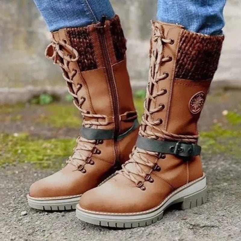🎁Hot Sale 50% OFF🔥Women's Waterproof Knee Snow Boots👢
