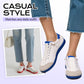 Breite Zehenbereich Casual Sneakers für Damen
