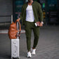 StadtLounge Zweiteiler: Langarm-Jacke & Jogginghose