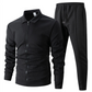 Herren stilvolles 2-teiliges Set: Jacke mit Hemdkragen und Jogginghose✈️Heute versandkostenfrei!