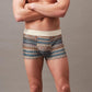Atmungsaktive Boxershorts für Herren mit geometrischem Muster (1 kaufen 2 gratis dazu)