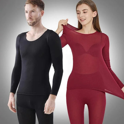 Ein Must-Have für Herbst und Winter🔥nahtlose elastische Thermounterwäsche