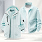 Unisex🏔️3-in-1 wind- und wasserdichte Outdoor-Jacke –👍isoliertes Futter und abnehmbare Kapuze!
