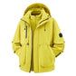Unisex🏔️3-in-1 wind- und wasserdichte Outdoor-Jacke –👍isoliertes Futter und abnehmbare Kapuze!