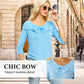 🎁 Heißer Verkauf 49 % RABATT 🔥Damen-Strickpullover mit Schleife