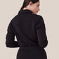 🔥AirEase Weitbein Jumpsuit-👏4-Wege-Stretch, Frontreißverschluss und praktische Taschen!