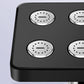 360° verstellbarer quadratischer Duschkopf