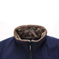 Warme Herrenjacke mit Plüschfutter