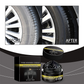 ✨ Tire wax – restores black gloss, blocks UV, repels dirt. Easy & quick!