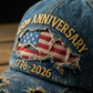 🎉2026 Hot Sale🔥250th Anniversary Distressed Baseball Cap✨