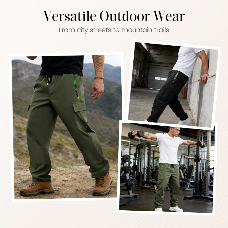 📢📢50% OFF !!!⏰🔥Men's Outdoor Cargo Pants with Multi-Pockets