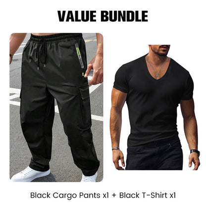 📢📢50% OFF !!!⏰🔥Men's Outdoor Cargo Pants with Multi-Pockets