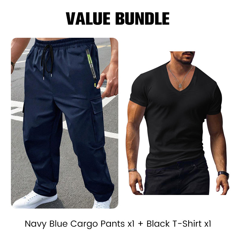 📢📢50% OFF !!!⏰🔥Men's Outdoor Cargo Pants with Multi-Pockets