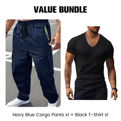 📢📢50% OFF !!!⏰🔥Men's Outdoor Cargo Pants with Multi-Pockets