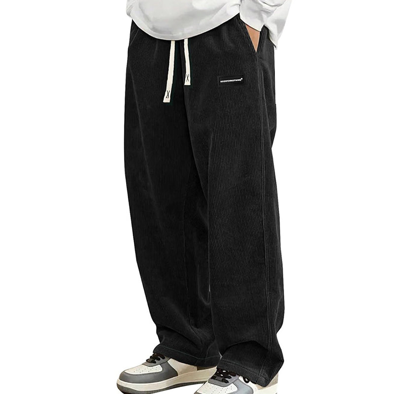 👖Spring New Arrivals 40% Off!🔥Men's Loose-Fit Drawstring Pants with Pockets