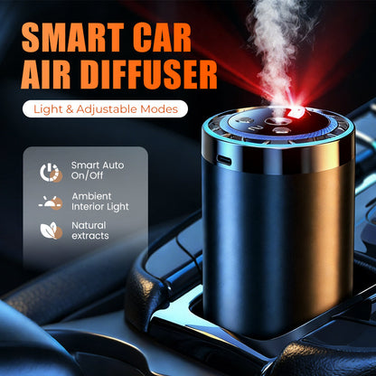 🚗✨ Smart Light & Mist Aromatherapy Diffuser – Instant Ambiance Transformation with One Touch! 💫 50% OFF for a Limited Time Only! 💥