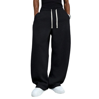 Men's pants with drawstring for casual comfort