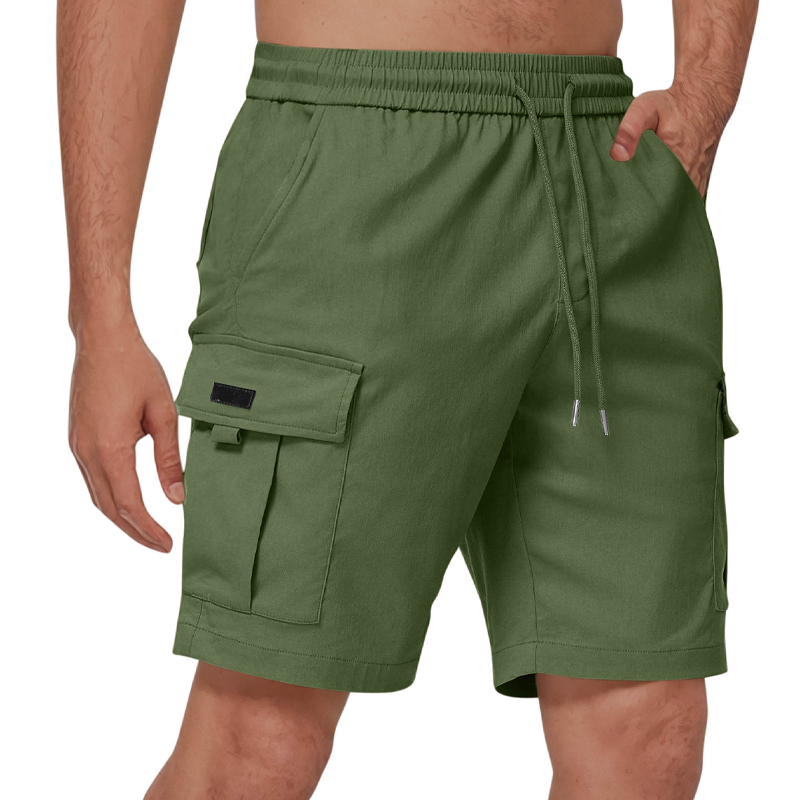 👖49% OFF NOW🔥Men's Casual Cargo Shorts with Elastic Waist