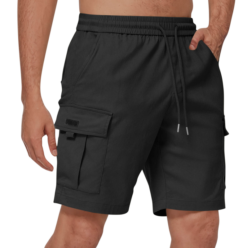 👖49% OFF NOW🔥Men's Casual Cargo Shorts with Elastic Waist