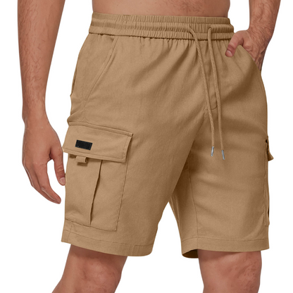 👖49% OFF NOW🔥Men's Casual Cargo Shorts with Elastic Waist