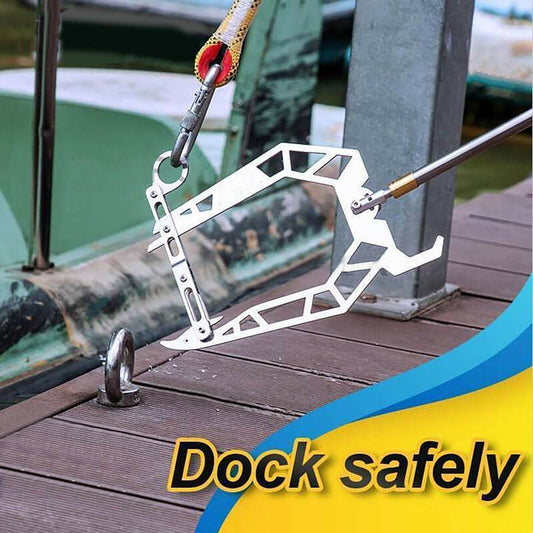 🌊Multifunctional Dock Hook: All-Purpose Solution for Boats & Docks!