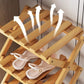 📢📢50% OFF !! ⏰Durable Foldable Bamboo Shoe Rack