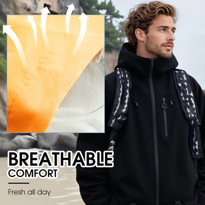🥳2026 HOT SALE🥳💞50K+ SOLD!🚶‍♀️ 🌧️Lightweight Waterproof Jacket – Move freely, stay dry! No bulky layers, just comfortable protection. Handy pockets, adjustable hood. Perfect for daily walks. 🌿🧥