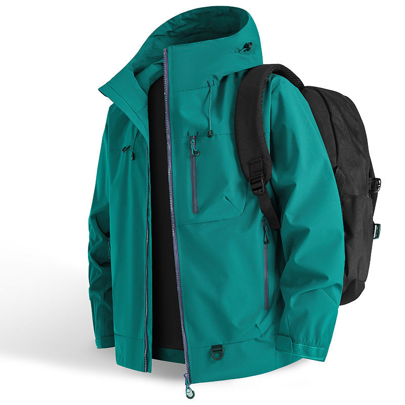 🥳2026 HOT SALE🥳💞50K+ SOLD!🚶‍♀️ 🌧️Lightweight Waterproof Jacket – Move freely, stay dry! No bulky layers, just comfortable protection. Handy pockets, adjustable hood. Perfect for daily walks. 🌿🧥