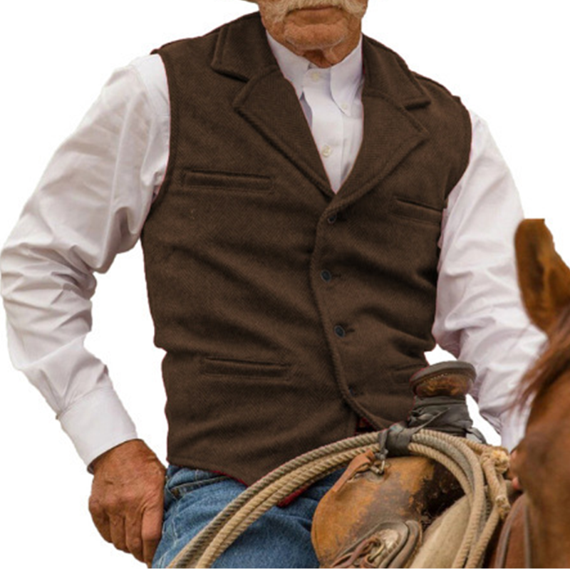 📢📢49% OFF!! ⏰💥Men's Slim Fit Casual Business Vest