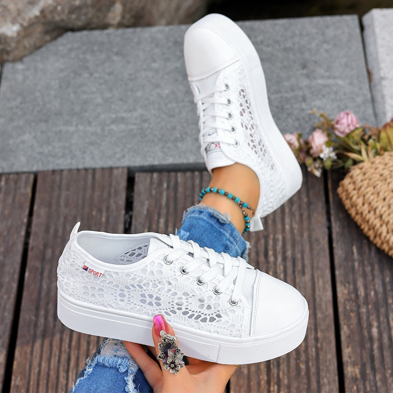 🔥LAST DAY⚡50K+ SOLD!🎁Women's Breathable Mesh Platform Sneakers