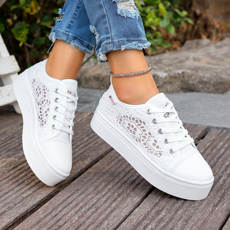 🔥LAST DAY⚡50K+ SOLD!🎁Women's Breathable Mesh Platform Sneakers