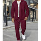 🔥Limited-time offer-Casual Long Sleeve Jacket & Pants Set