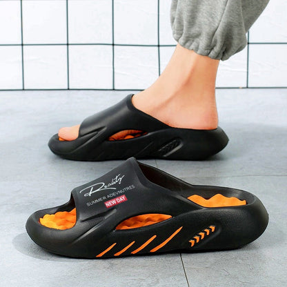 🔥2026 Hot sale 50% OFF🔥Non-Slip Thick Sole Cloud Slides for Men